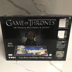 Game of Thrones 4D Puzzle Box Set 2017